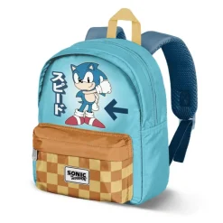 KaracterMania Para El Cole^Mochila Preescolar Sonic The Hedgehog, Azul,