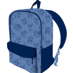 New Mochila silueta Stitch azul 41cm Películas Y Personajes De Disney ·Lilo Y Stitch|Bolsos Y Carteras Disney