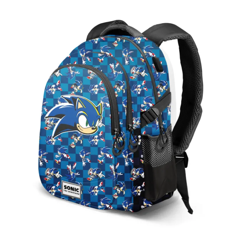 KaracterMania Regalos Y Coleccionismo Para Gamers - Cosas De Videojuegos Míticos^Mochila Sonic Azul