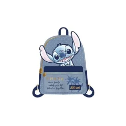 Konix Disney Para Niñas|Para El Cole^Mochila Stitch Lilo & Stitch 27 cm Azul