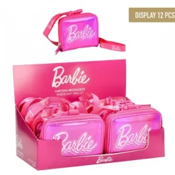 Hot Monedero Iridiscente Barbie Fucsia 100%PU Talla Única Para El Cole