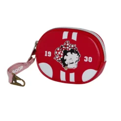 KaracterMania Regalos De Otras Series^Monedero Pill Burdeos Betty Boop Varsity