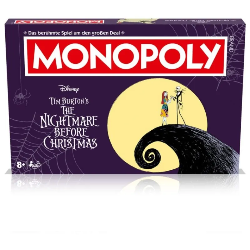Winning Moves Pesadilla Antes De Navidad^Monopoly Pesadilla Antes de Navidad Edición Alemana