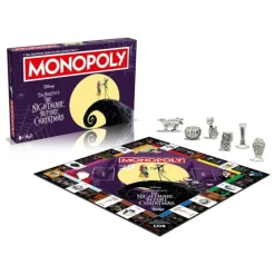 Winning Moves Pesadilla Antes De Navidad^Monopoly Pesadilla Antes de Navidad Edición Alemana