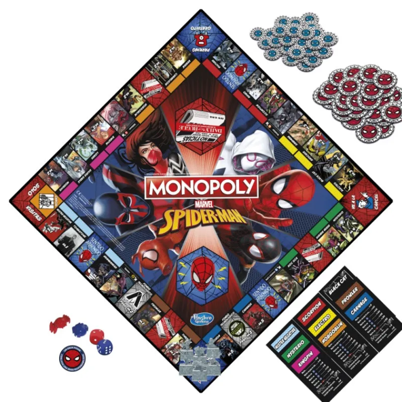 Extended Play Superhéroes Marvel|Más Regalos De Marvel^Monopoly Spider-man Marvel