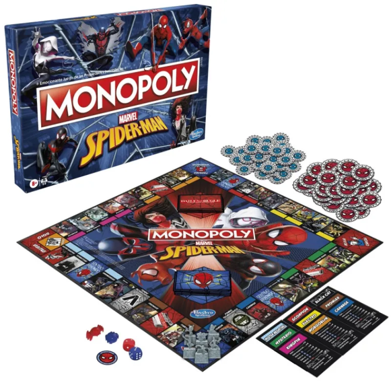 Extended Play Superhéroes Marvel|Más Regalos De Marvel^Monopoly Spider-man Marvel