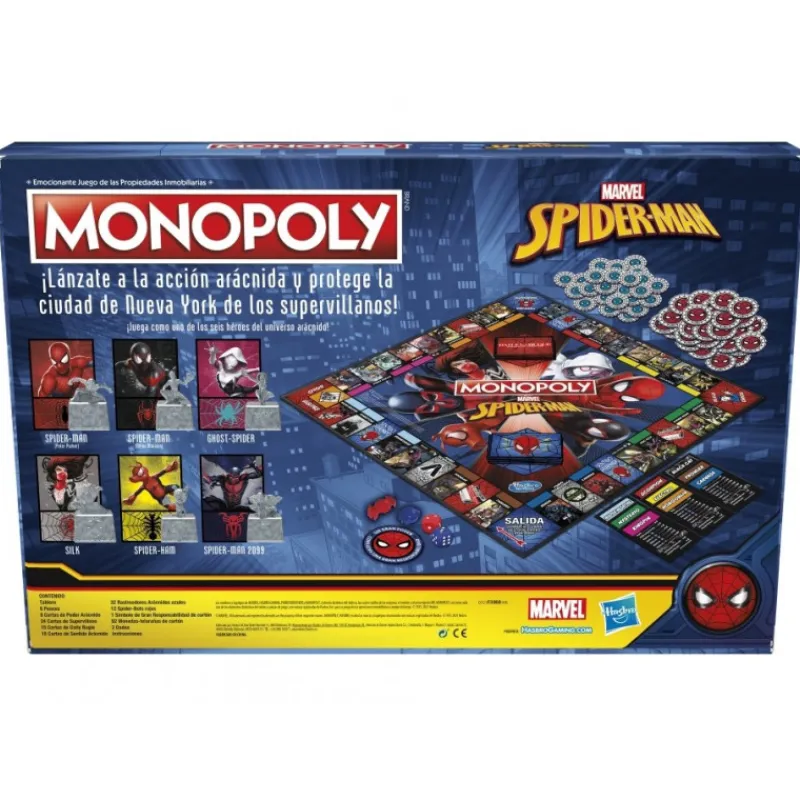 Extended Play Superhéroes Marvel|Más Regalos De Marvel^Monopoly Spider-man Marvel