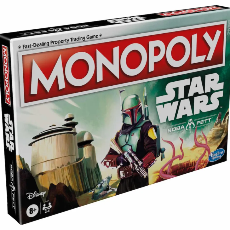 Hasbro Regalos Star Wars Por Personaje |Star Wars Hogar^Monopoly Star Wars Boba Fett