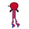 Mordedor para Perro de Cuerda Spiderman de Polyester y Algodón Superhéroes Marvel