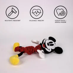 Outlet Mordedor para Perro de Cuerda Mickey - Juguetes y Deporte Películas Y Personajes De Disney ·Mickey & Minnie