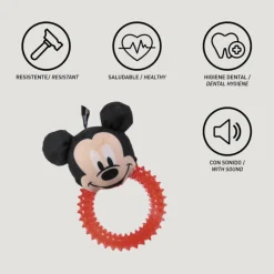 Cerdá Adult Más Regalos De Disney|Películas Y Personajes De Disney ·Mickey & Minnie^Mordedor para perros Disney Mickey