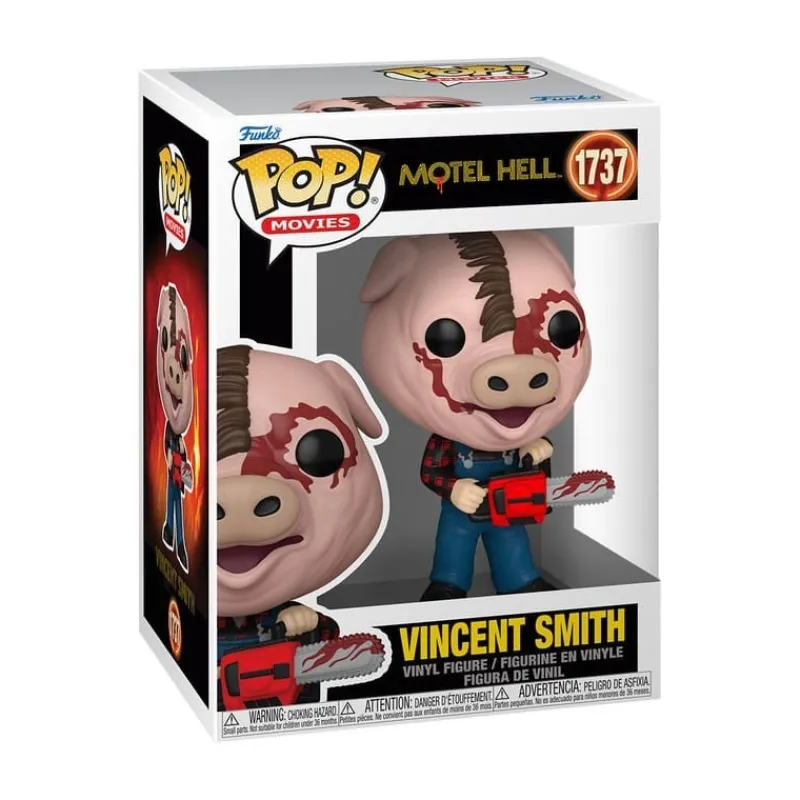 Funko Más Regalos De Cine De Terror |Coleccionismo De Miedo Y Terror^Motel del infierno POP! Movies Figura Vinilo Vincent Smith 9 cm