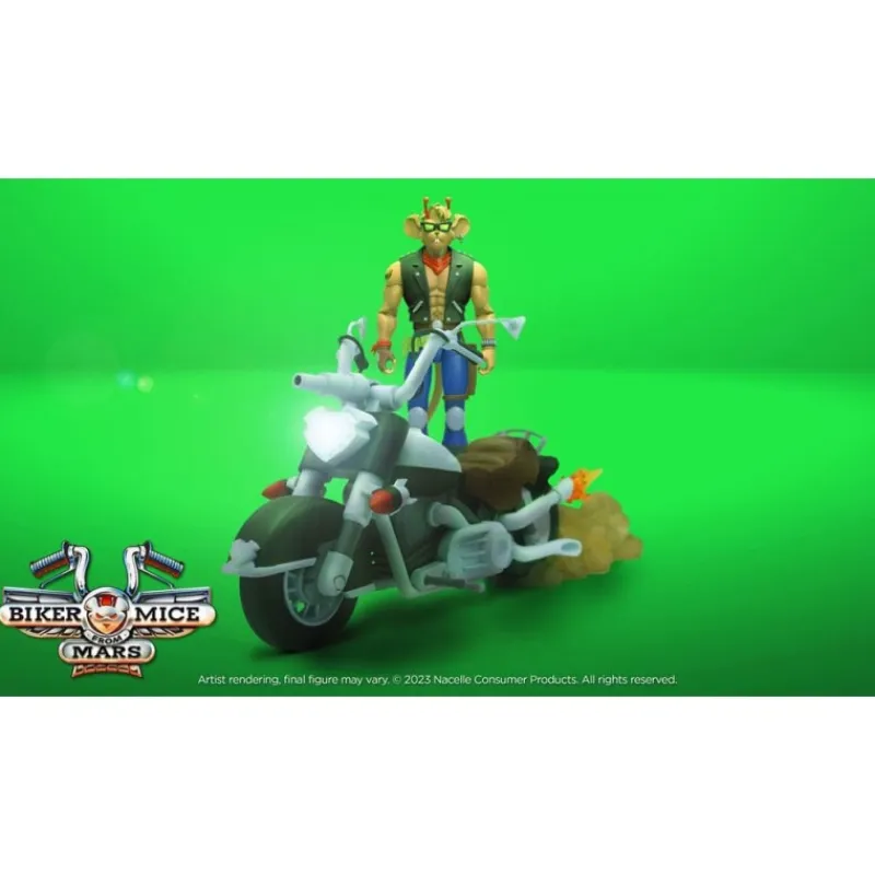 Outlet Motorratones de Marte Vehículo Throttle's Martian Monster Bike 23 cm Regalos De Otras Series