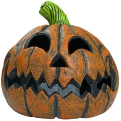 Ghoulish Máscaras Terror Y Carnaval ^Máscara Calabaza Feliz Talla Única