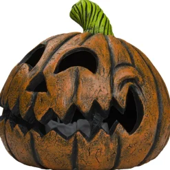 Ghoulish Máscaras Terror Y Carnaval ^Máscara Calabaza Feliz Talla Única