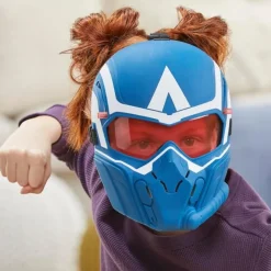 Niños Hasbro Marvel Y Dc Para Niños|Juguetes, Figuras Y Más Regalos Para Peques^Máscara Capitán América Marvel Avengers Juguete Role Play