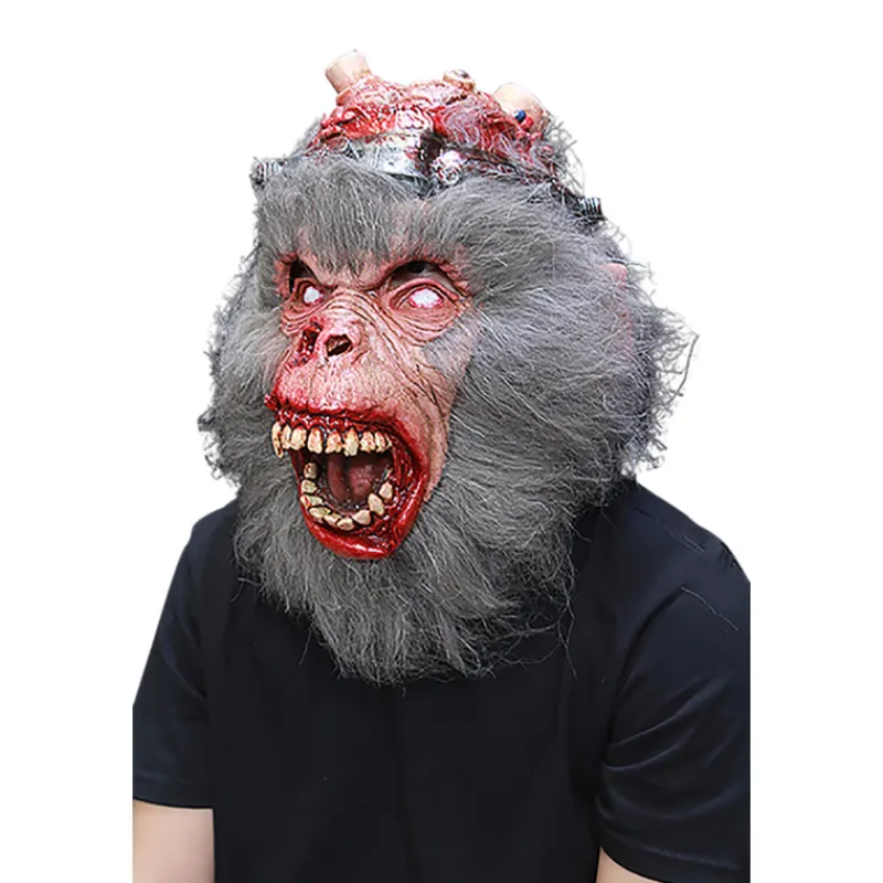 Ghoulish Máscaras Terror Y Carnaval ^Máscara Cp.082 (Mono De Laboratorio) Talla Única