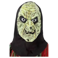 Máscara de Bruja con Capucha Máscaras Terror Y Carnaval