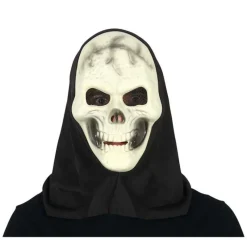 Discount Máscara de Calavera con Capucha de Pvc Máscaras Terror Y Carnaval