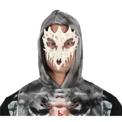 Disfrazzes Máscaras Terror Y Carnaval ^Máscara de Calavera Cornuda de Pvc