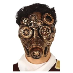 Best Máscara de Engranajes Steampunk Máscaras Terror Y Carnaval