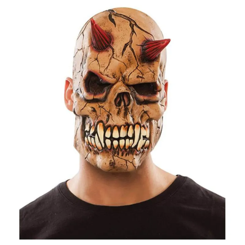 New Máscara de Esqueleto Demonio Máscaras Terror Y Carnaval
