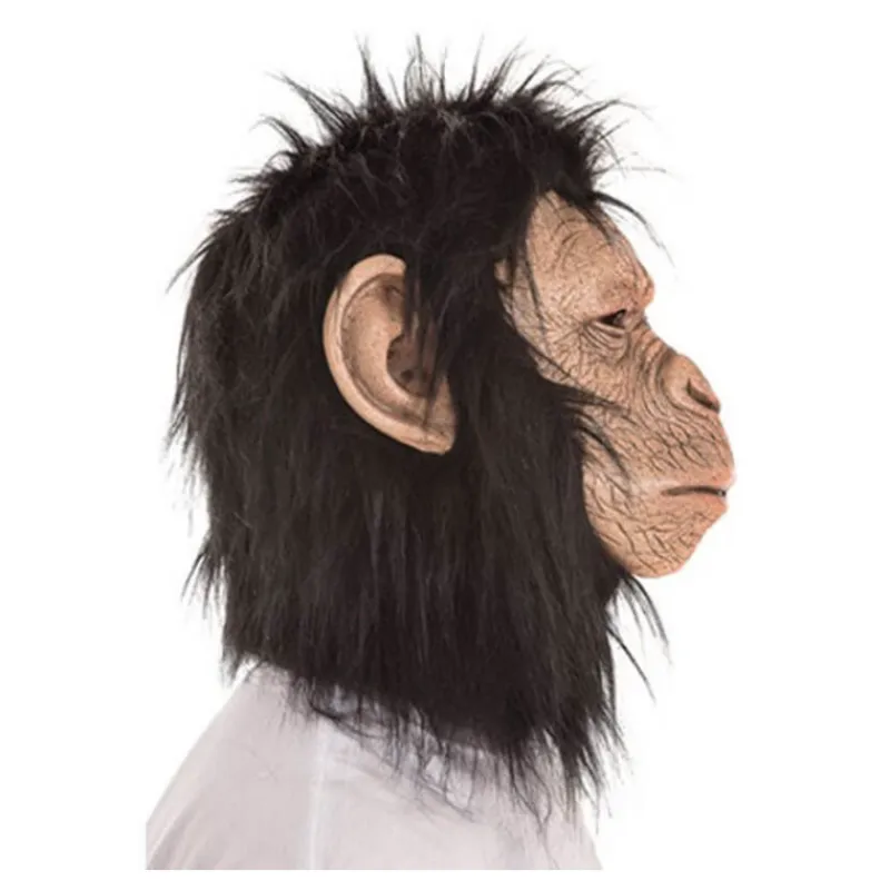 Disfrazzes Disfraces Unisex|Máscaras Terror Y Carnaval ^Máscara de Gorila con pelo