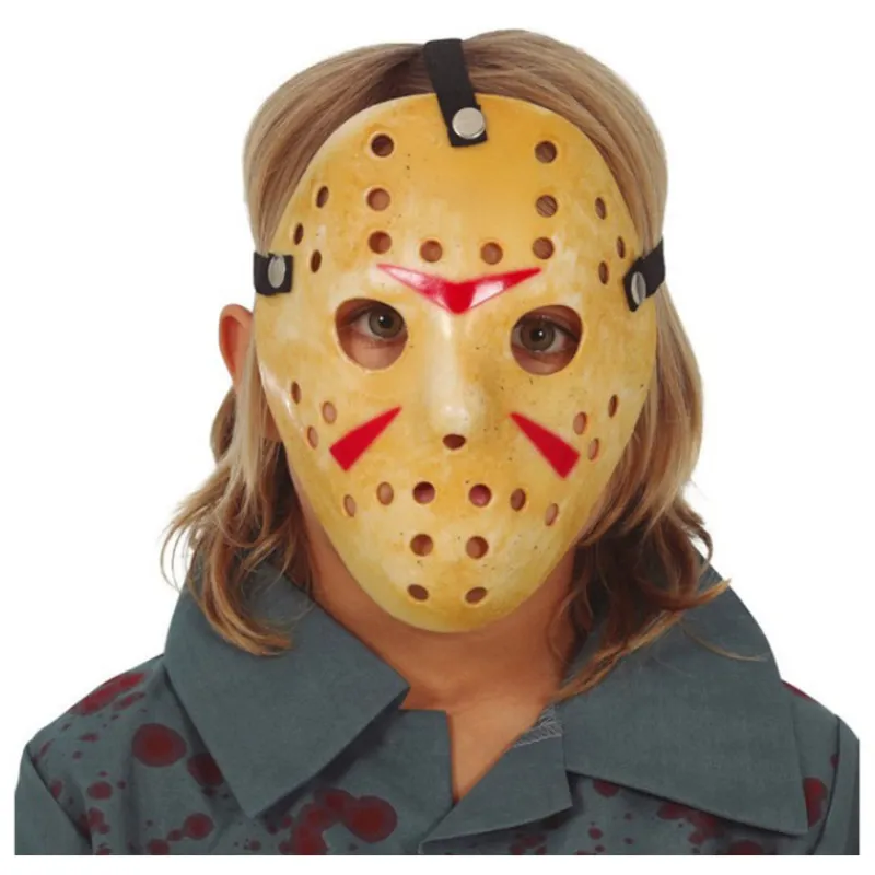 Disfrazzes Máscaras Terror Y Carnaval ^Máscara de Hockey Infantil o Psicópata Enmascarado