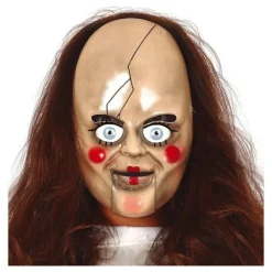 Disfrazzes Máscaras Terror Y Carnaval ^Máscara de Muñeca Terrorífica