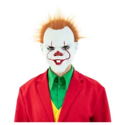 New Máscara de Payaso de Plástico Diabólico Máscaras Terror Y Carnaval