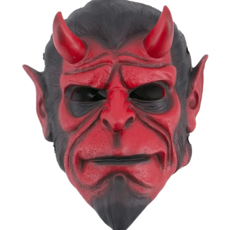 Clearance Máscara de resina Hellboy Disfraces Cine|Máscaras Terror Y Carnaval