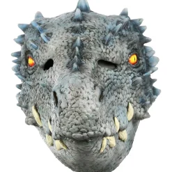 Ghoulish Máscaras Terror Y Carnaval ^Máscara Dragon Blanco Talla Única