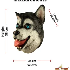 Hot Máscara Husky Talla Única Máscaras Terror Y Carnaval