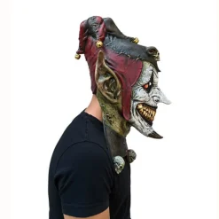 Ghoulish Máscaras Terror Y Carnaval ^Máscara Jesterblin Talla Única