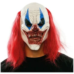 Disfrazzes Máscaras Terror Y Carnaval ^Máscara Payaso Diabólico con Melena