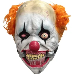 Ghoulish Máscaras Terror Y Carnaval ^Máscara Payaso Smiley Jr. Talla Única