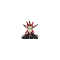 Disfrazzes Antifaces Y Gafas Para Disfraces|Disfraces Unisex^Máscara Veneciana Roja de Hombre