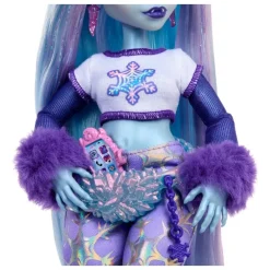 Muñeca Abbey Bominable de Monster High con Accesorios Juguetes, Figuras Y Más Regalos Para Peques
