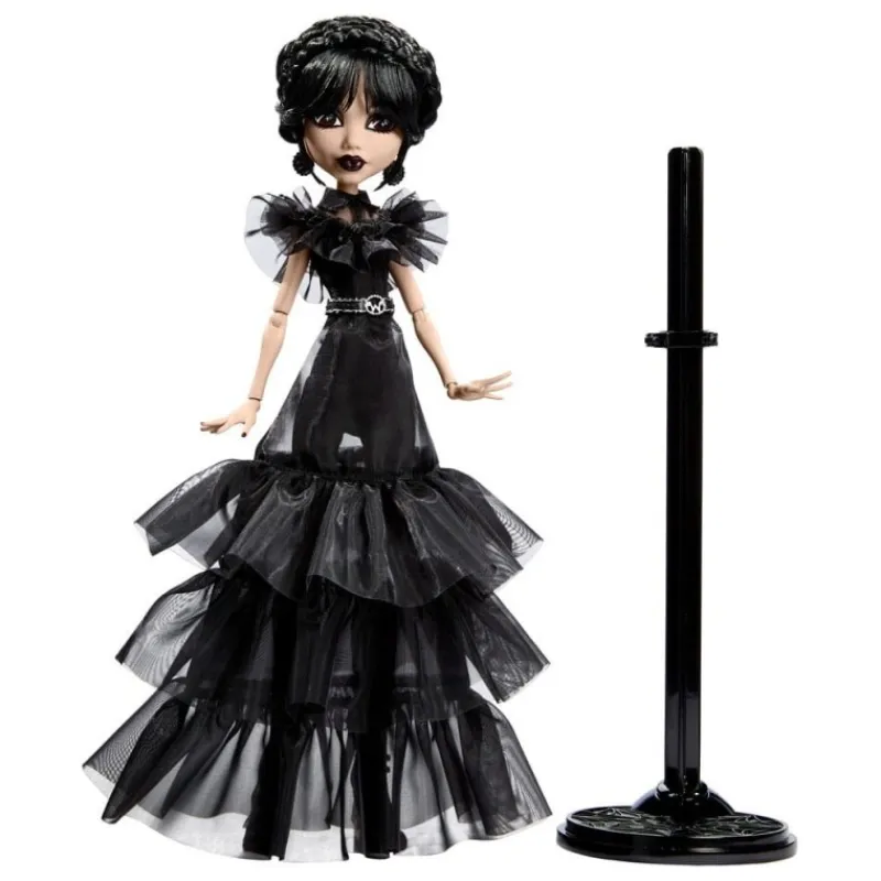Mattel Miércoles Addams^Muñeca Monster High x Wednesday Miércoles Rave'N