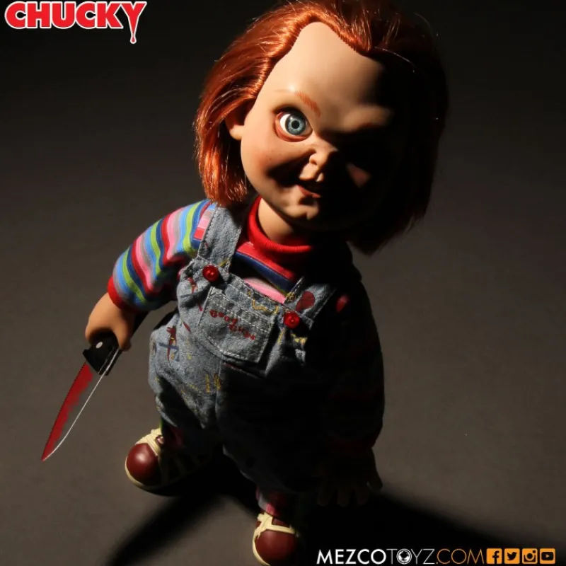 Mezco Toys Coleccionismo De Miedo Y Terror^Muñeco Diabólico Chucky Parlante 40 cm Child's Play
