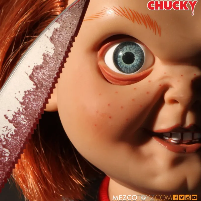Mezco Toys Coleccionismo De Miedo Y Terror^Muñeco Diabólico Chucky Parlante 40 cm Child's Play