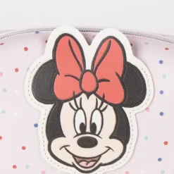 Cerdá Kids Disney Para Niñas|Accesorios Para El Pelo, Gafas De Sol Y Kits De Belleza Infantiles ^Neceser Aseo Viaje Minnie 100% PU Rosa con Motif