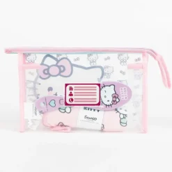 Cerdá Kids Accesorios Para El Pelo, Gafas De Sol Y Kits De Belleza Infantiles ^Neceser de Aseo de Viaje Hello Kitty