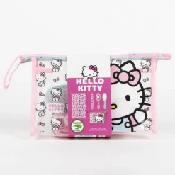 Cerdá Kids Accesorios Para El Pelo, Gafas De Sol Y Kits De Belleza Infantiles ^Neceser de Aseo de Viaje Hello Kitty