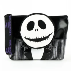 Hot Neceser de Aseo de Viaje Nightmare Before Christmas Negro 100% PU Pesadilla Antes De Navidad