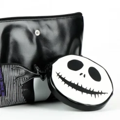 Hot Neceser de Aseo de Viaje Nightmare Before Christmas Negro 100% PU Pesadilla Antes De Navidad