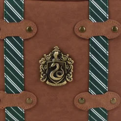 Cerdá Adult Bolsos Y Complementos Harry Potter|Slytherin^Neceser de Aseo de Viaje Slytherin Harry Potter 100% PU Marrón