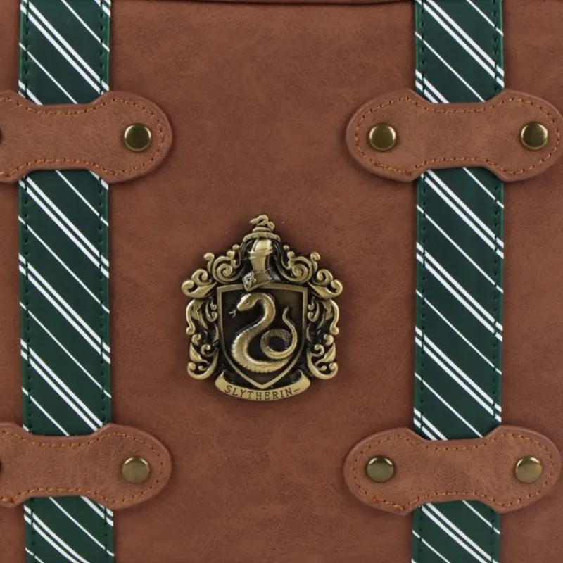 Cerdá Adult Bolsos Y Complementos Harry Potter|Slytherin^Neceser de Aseo de Viaje Slytherin Harry Potter 100% PU Marrón