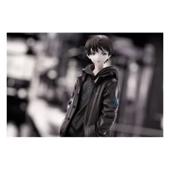 Hot Neon Genesis Evangelion Estatua PVC 1/7 Ikari Shinji Radio Eva 26 cm Figuras