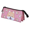 KaracterMania Para El Cole^Oh My Pop Shiba Estuche Portatodo Triple Multicolor